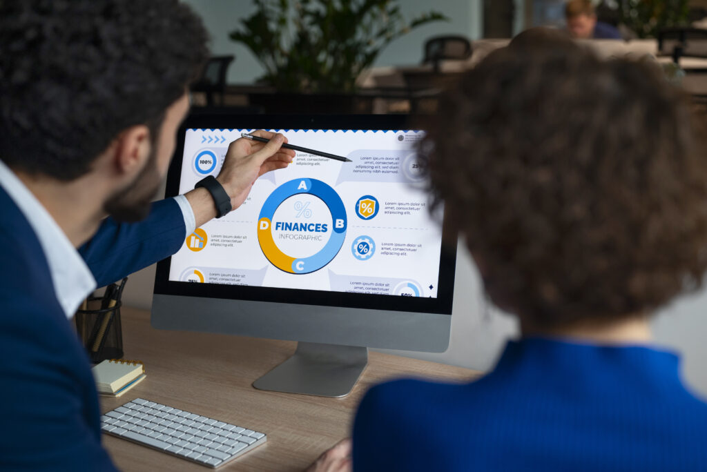 people-office-analyzing-checking-finance-graphs-1024x684 An Ultimate Guide To Business Banking Account Online In The Future (2025)